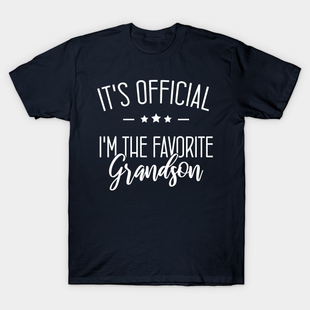 Grandma's Favorite, Granddaughter funny Grandson T-Shirt by printalpha-art